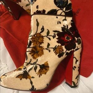 Christian Louboutin Moulamax 100mm Velvet Boots